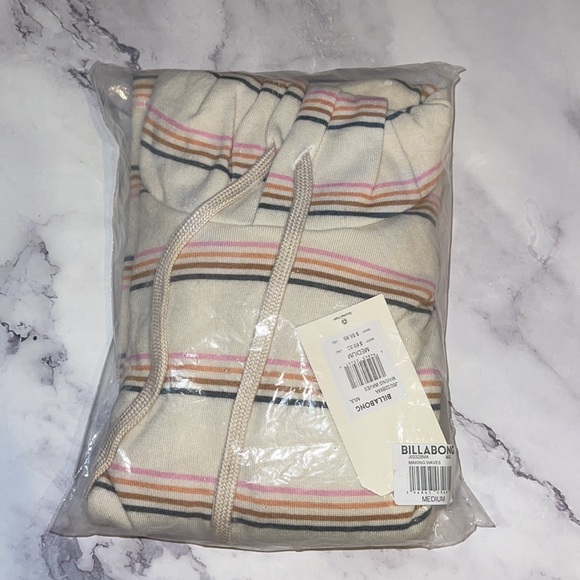 🔥BILLABONG Making Waves Hooded Sweatshirt NWT - Picture 4 of 4